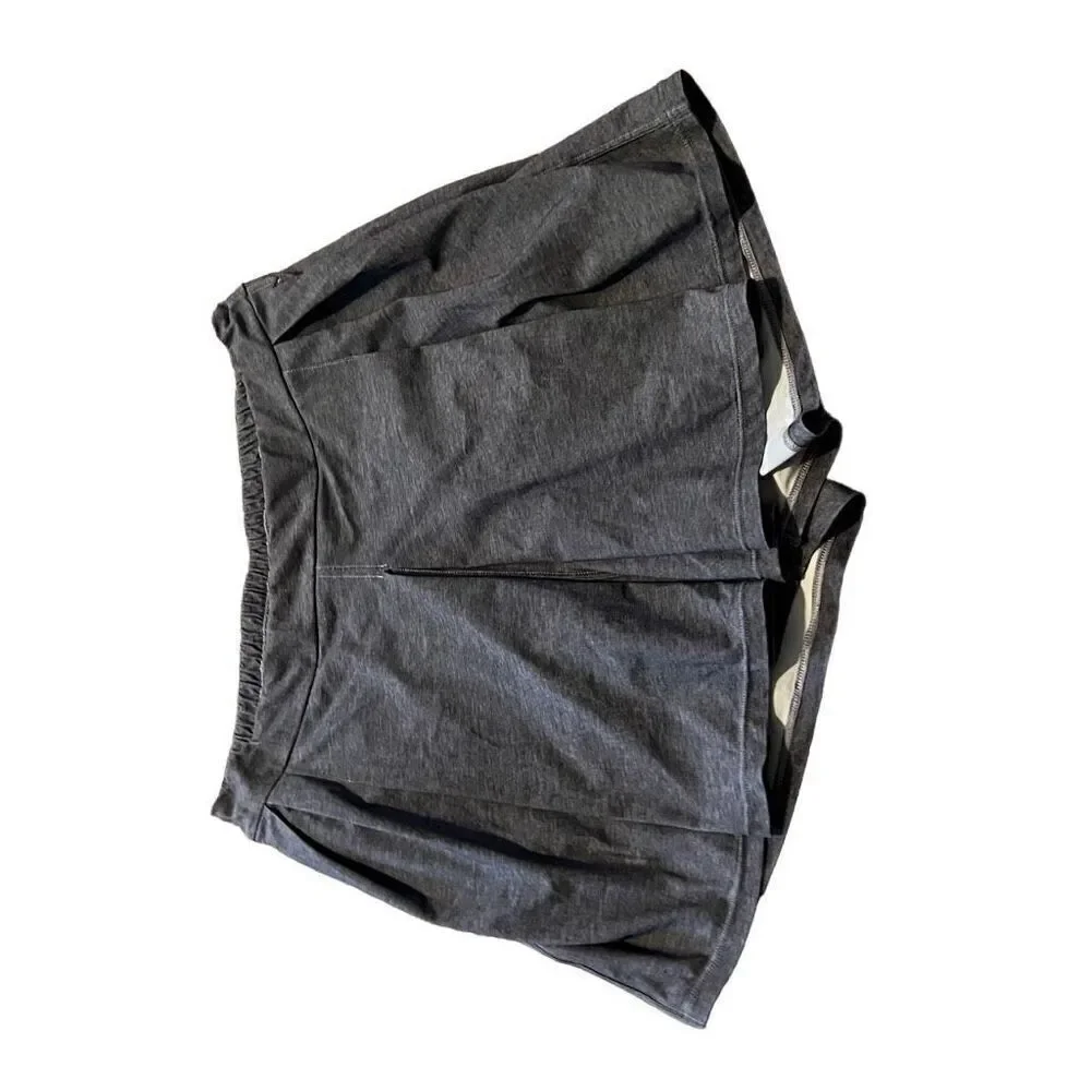 Lululemon gray skort shorts size 4